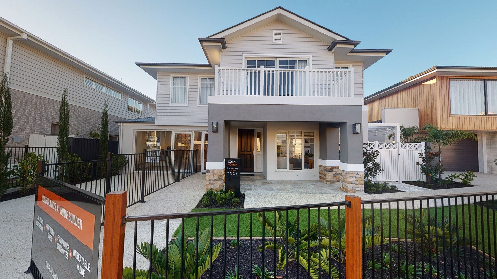 Coral Homes Boston 42 MKII on display at Newport Estate, Newport 3D